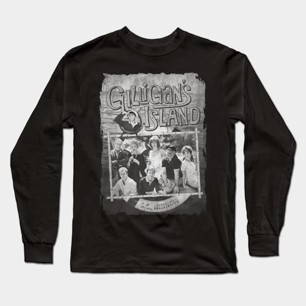 Gilligan's Island Long Sleeve T-Shirt by WHITE ANGEL STUDIO